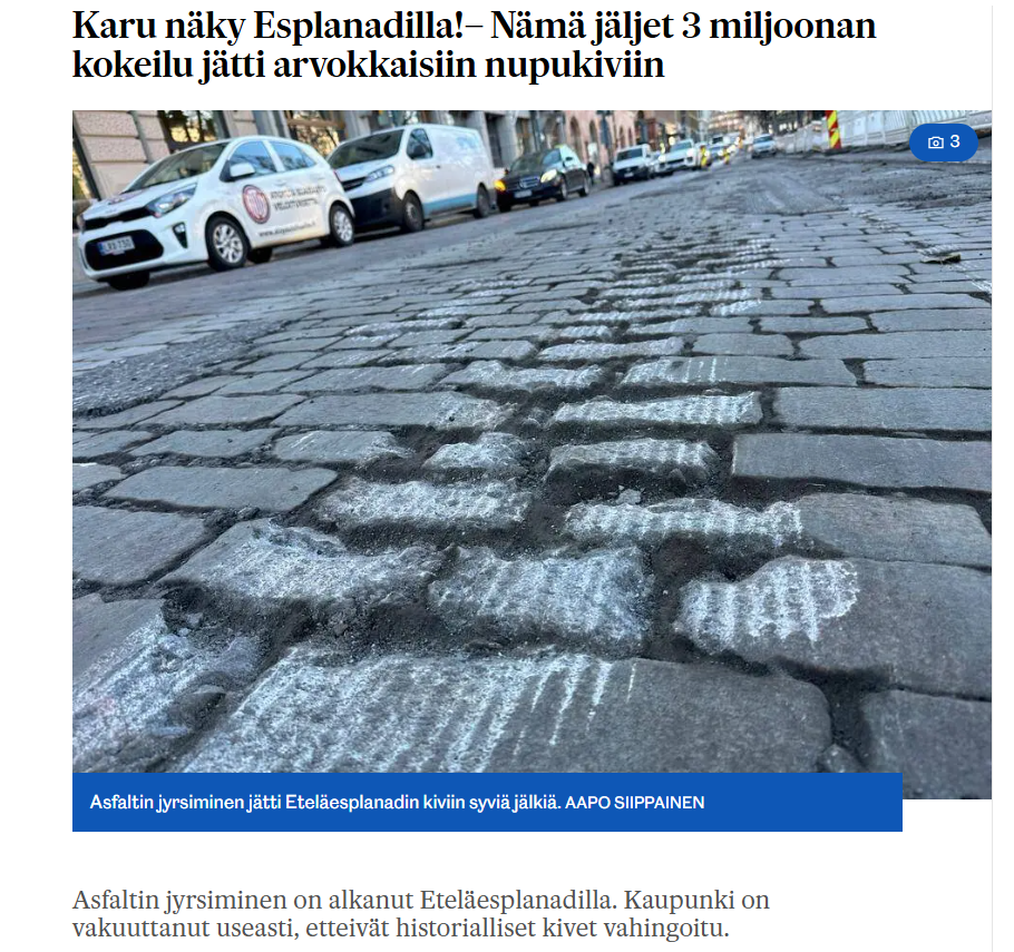 Miks soomlased rattateid rajamise asemel likvideerivad?